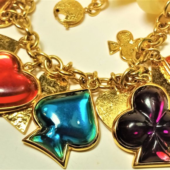 Vintage Massive Goossens for YSL Charm Necklace - Picture 4 of 15